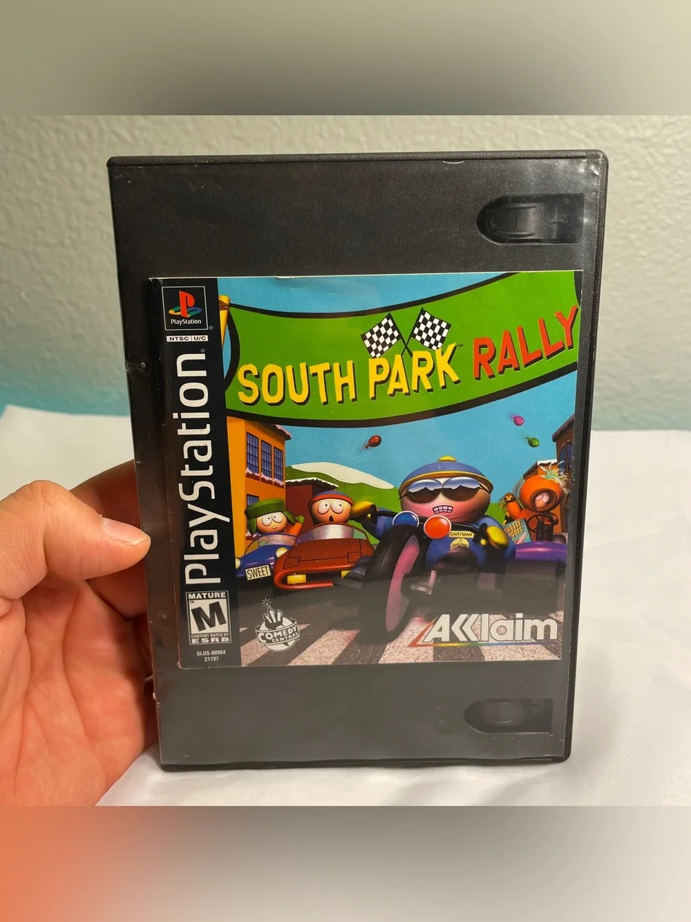 South Park Rally (PlayStation 1, 1999) PS1 W/ Reg Card No Original Case Works